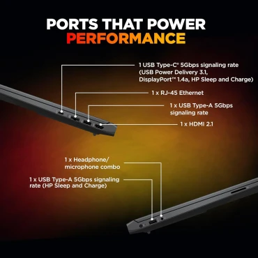 HP 15FA2103TX Gaming Laptop Intel Core i7 13th Gen 16GB RAM 512GB SSD NVIDIA RTX 4050 6GB 15.6 Inch Full HD Display Windows 11 - Image 3