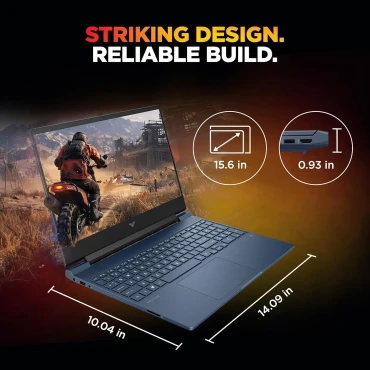 HP 15FB3130AX Gaming Laptop AMD Ryzen 7 7445HS 16GB RAM 512GB SSD NVIDIA RTX 4050 6GB 15.6 Inch Full HD Display Windows 11 - Image 5