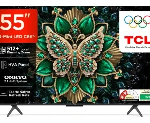 TCL 55C6K 55 Inch QD Mini LED Smart TV 4K Ultra HD Display Dolby Vision Google TV