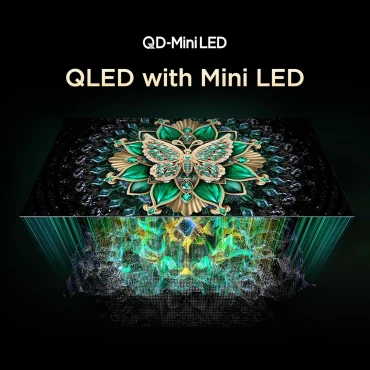 TCL 55C6K 55 Inch QD Mini LED Smart TV 4K Ultra HD Display Dolby Vision Google TV - Image 5